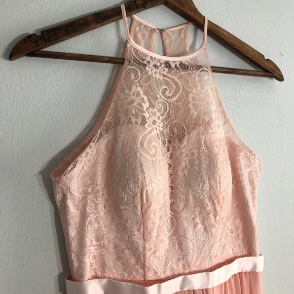 Vintage light pink formal gown - Size XS - Picture 5 of 12